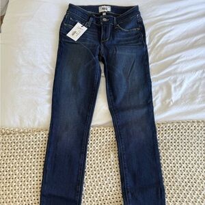 PAIGE Dark Blue Skinny Jeans